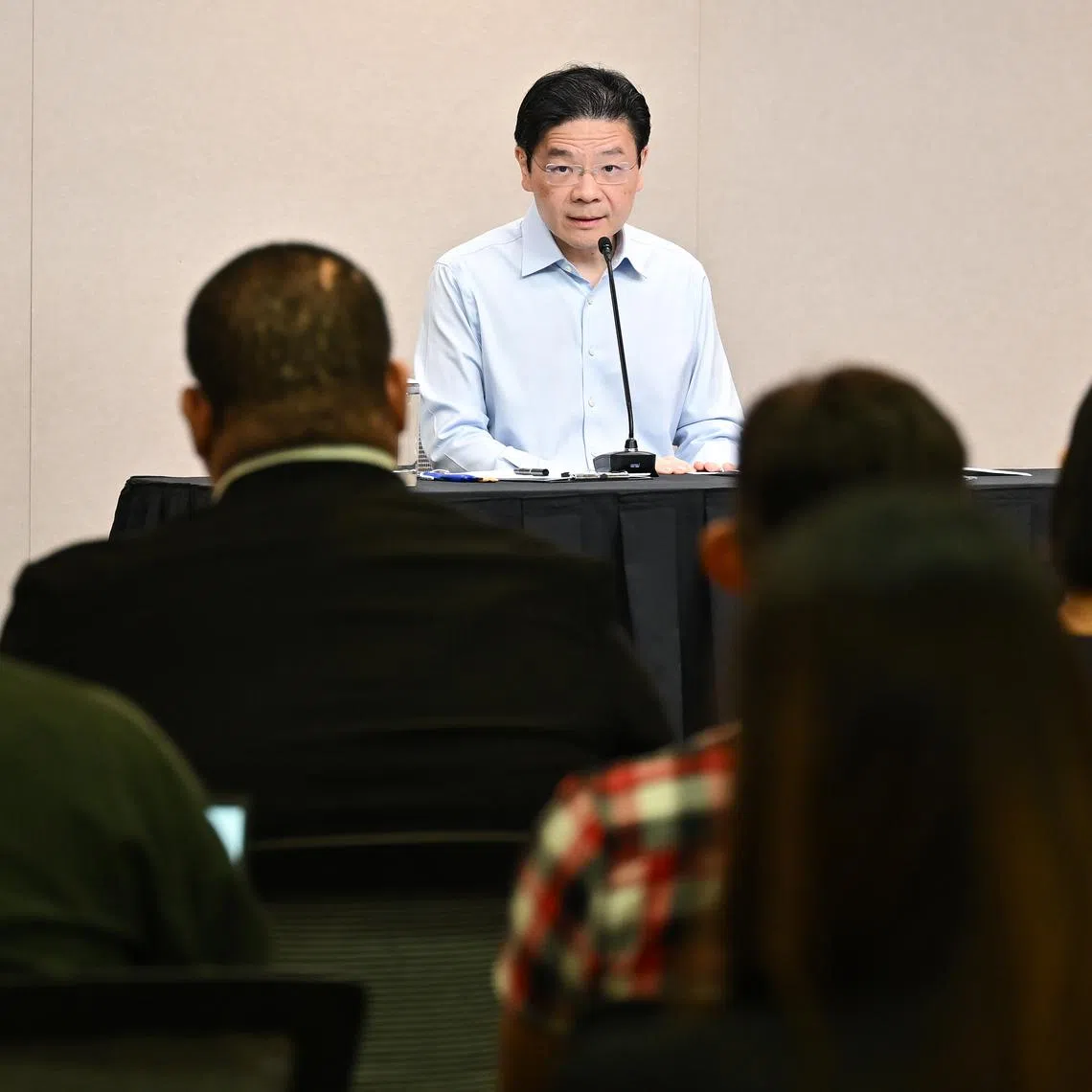 Prime Minister Lawrence Wong laid out an overview of the geopolitical challenges that Singapore is facing, during a press conference on Nov 8.