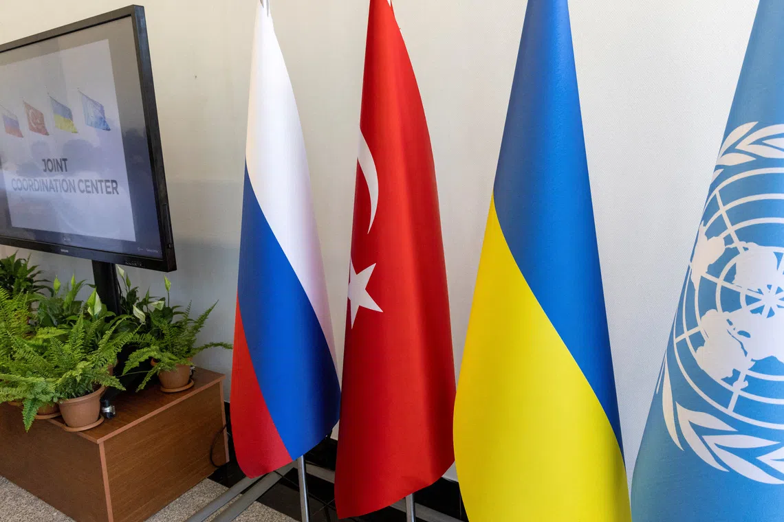 Russian-flagged tanker reports drone attack off Turkey, authorities say