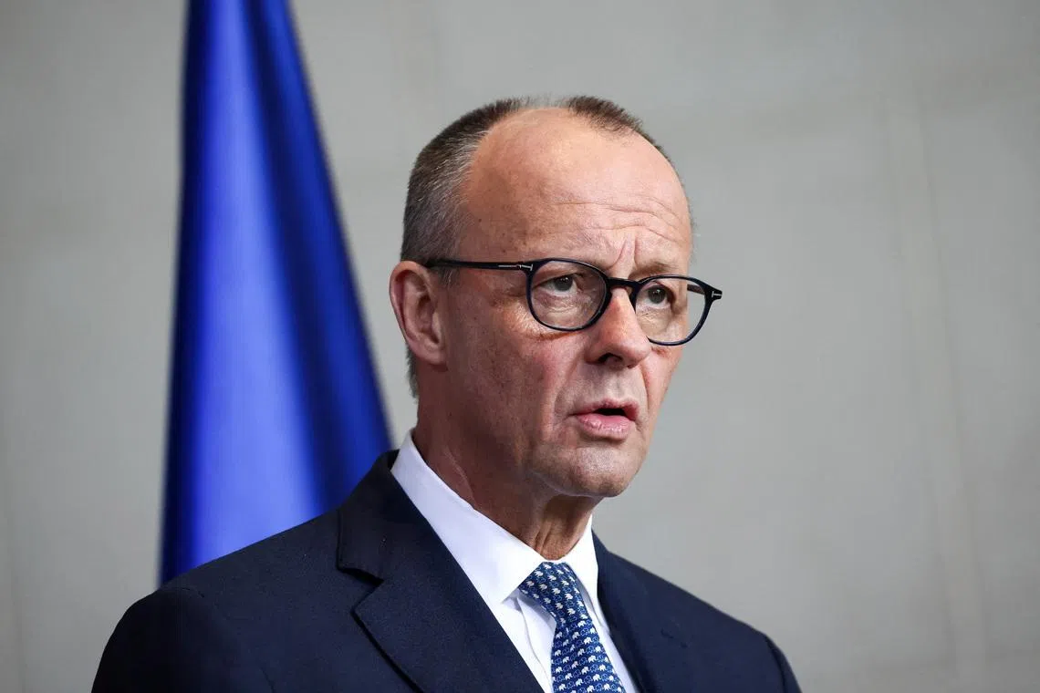 Germany’s Merz says Ukraine no longer needs its Taurus missiles