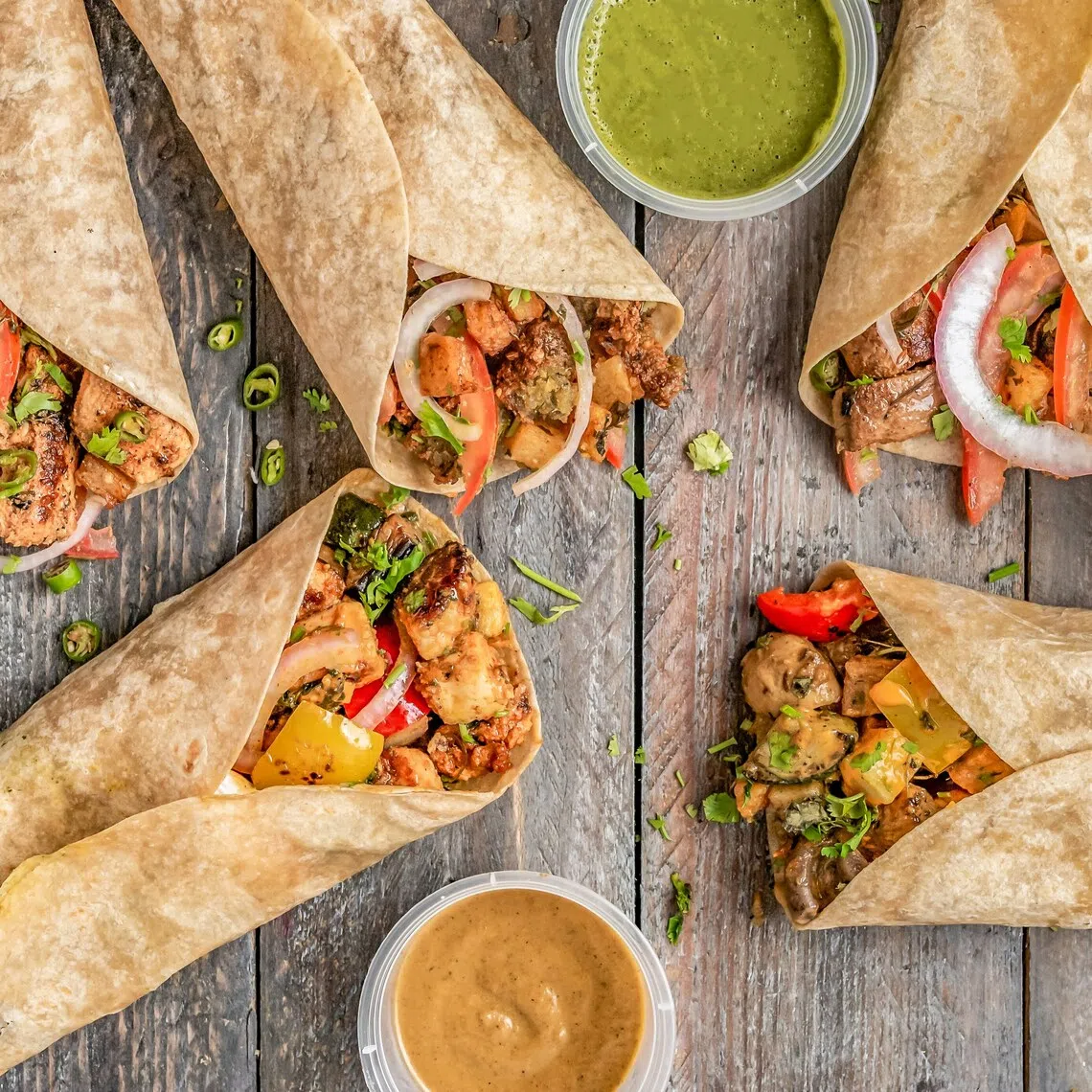 In Washington, the price of a takeout burrito at two popular fast-food chains ranged between US$6.50 and US$13.50, depending on the ingredients.