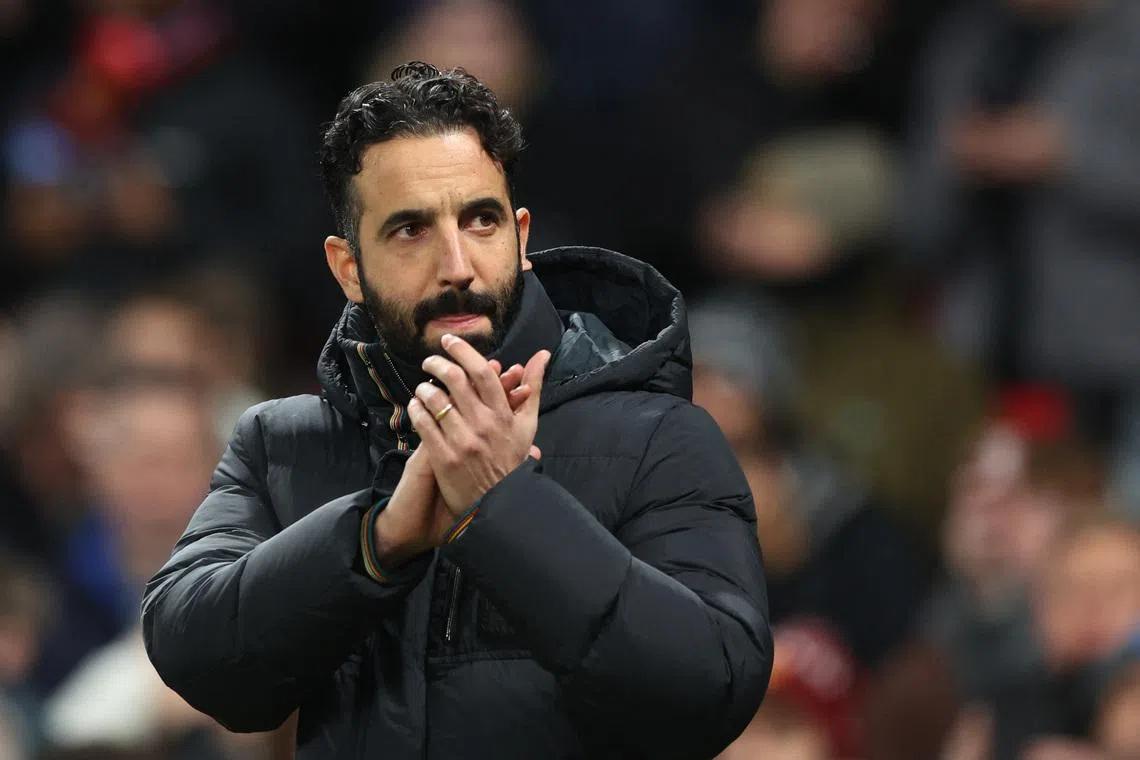 Ruben Amorim, who won 14 caps, is AC Milan's fourth manager since the club last lifted the Serie A trophy under Stefano Pioli in 2022.