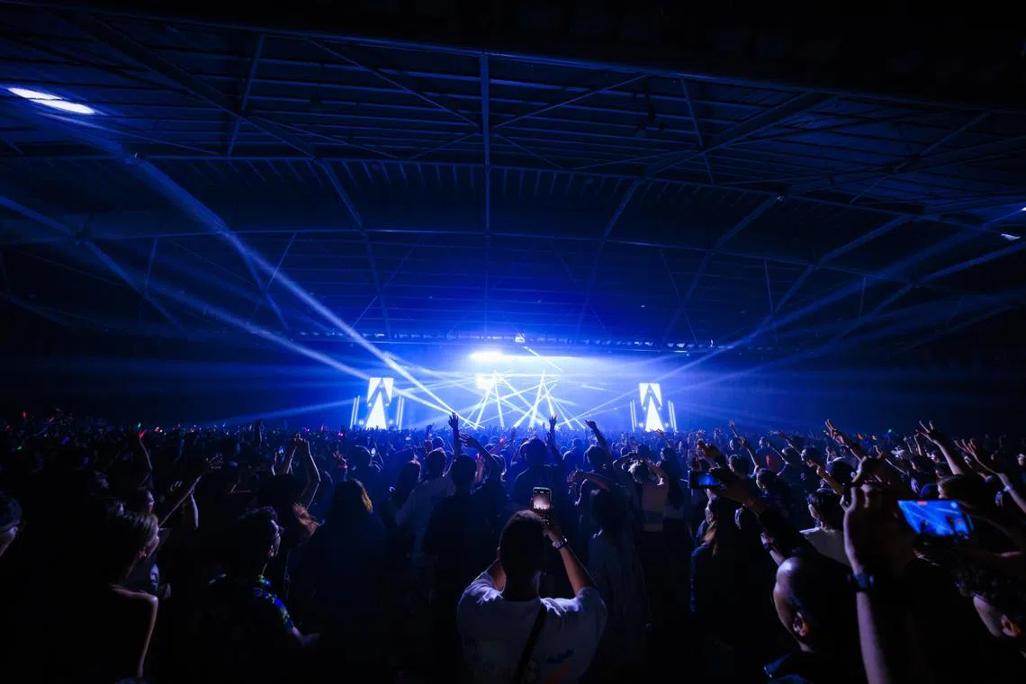 arena@expo at singapore expo cater up to 6500 pax