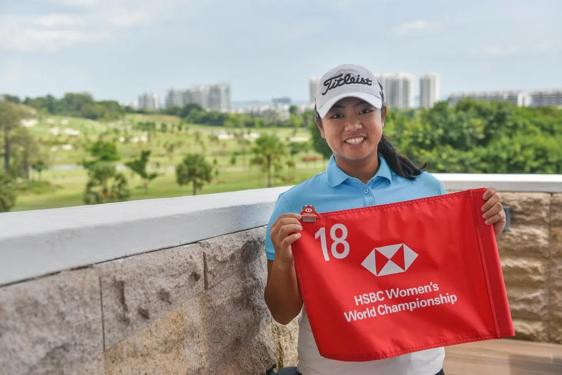 Singapore’s Amanda Tan (142) pipped Thailand’s Aripichaya Yubol by two strokes to win the regional qualifier for the HSBC Women’s World Championship at Sentosa Golf Club’s New Tanjong Course yesterday, January 31.