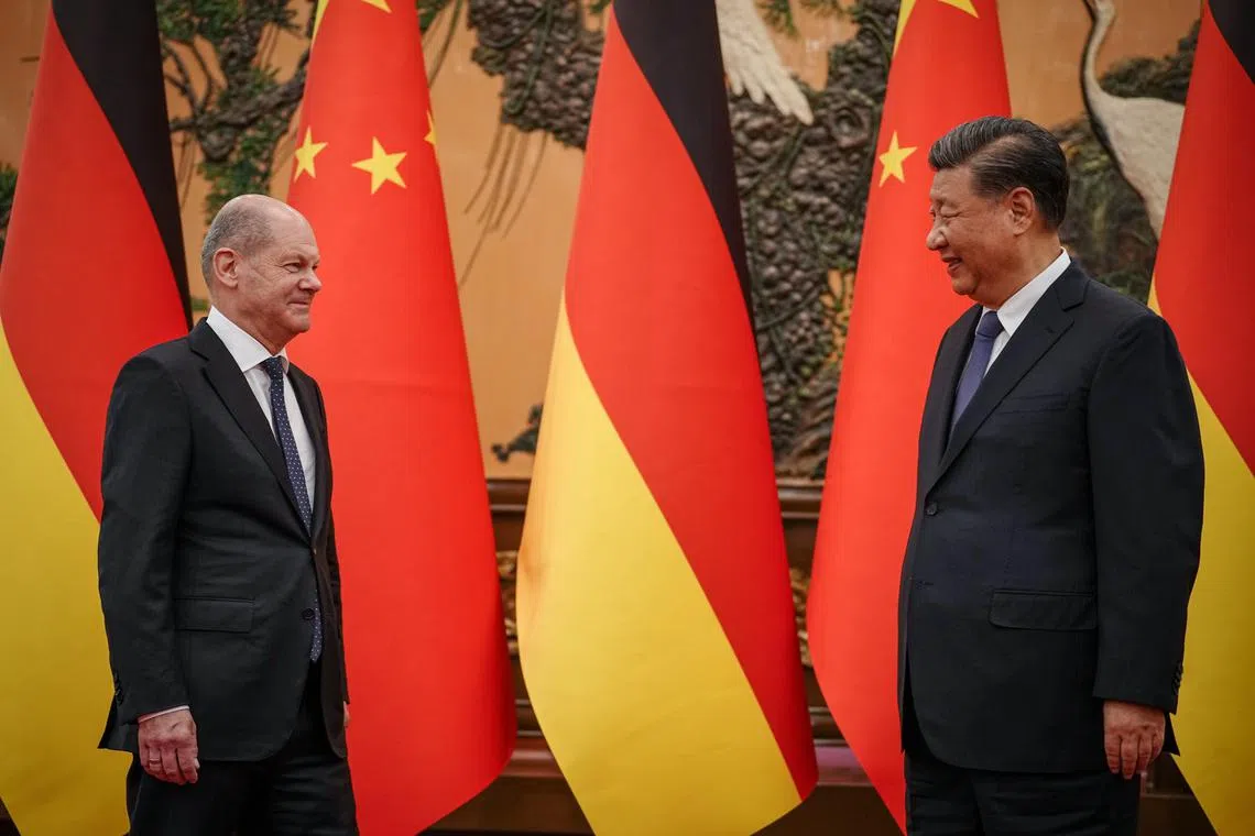 The cancellation of the chip factory purchase comes barely a week after German Chancellor Olaf Scholz became the first Western leader to travel to Beijing since the onset of the pandemic.