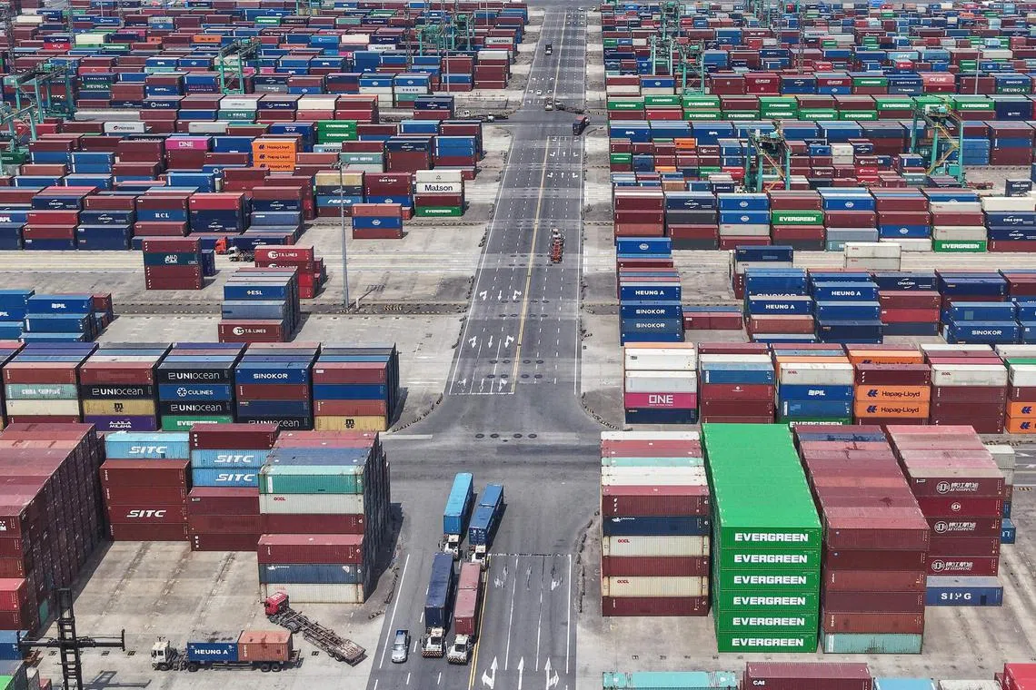 Exports expanded 4.8 per cent year on year in value terms in May, slowing from the 8.1 per cent jump in April, despite a lowering of US tariffs on Chinese goods.