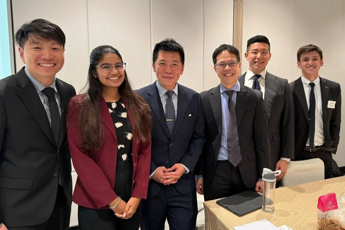defence merit scholar keloth sonia and the team behind the inaugural responsible ai in the military domain summit regional consultations (asia) held in singapore in february 2024 that brought together defence and foreign affairs officials from 15 countries