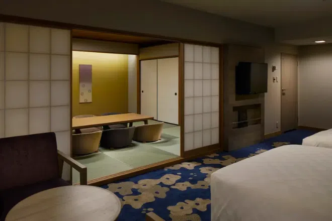 Best hotels in Tokyo for groups: Sunshine City Prince Hotel futons
