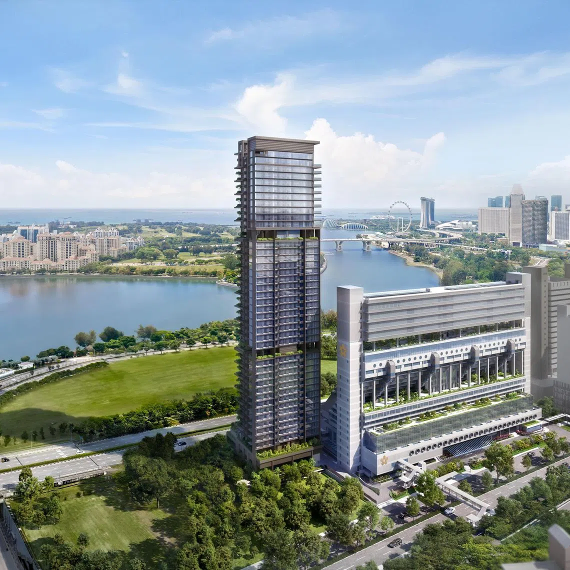 Far East Organization and Perennial Holdings will start previews of their residential tower Aurea on Feb 22, with prices starting from $1.92 million, or $2,750 per square foot.
