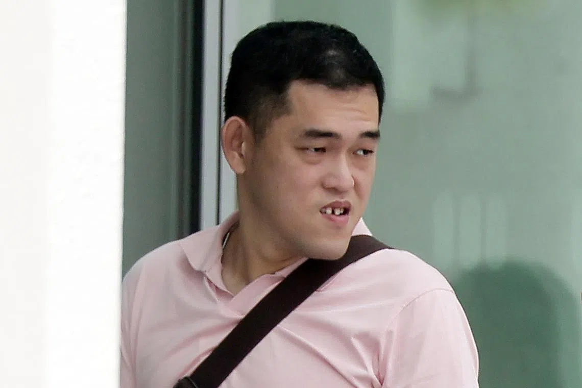 Ling Yong Sheng redeemed the vouchers to obtain items including a toy duck for his landlord’s child and a pair of wireless earphones.
