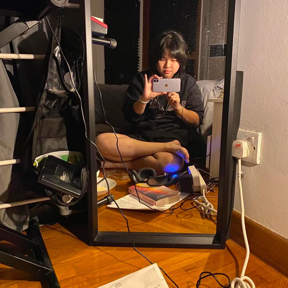 Kaelen Ong moved out of her family home to a rented room in a condominium in 2024, when she was just 24 years old.