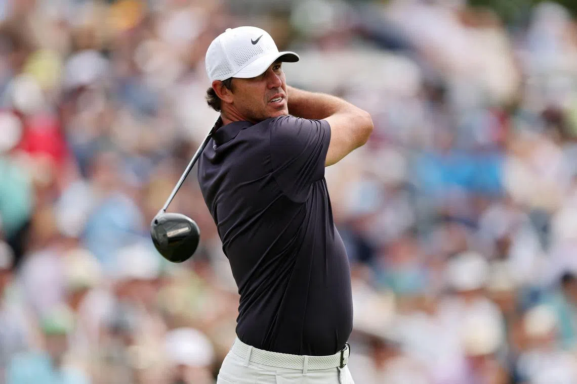 Brooks Koepka was six-over-par after eight holes at LIV Golf Dallas on June 27 when he vented his frustration.