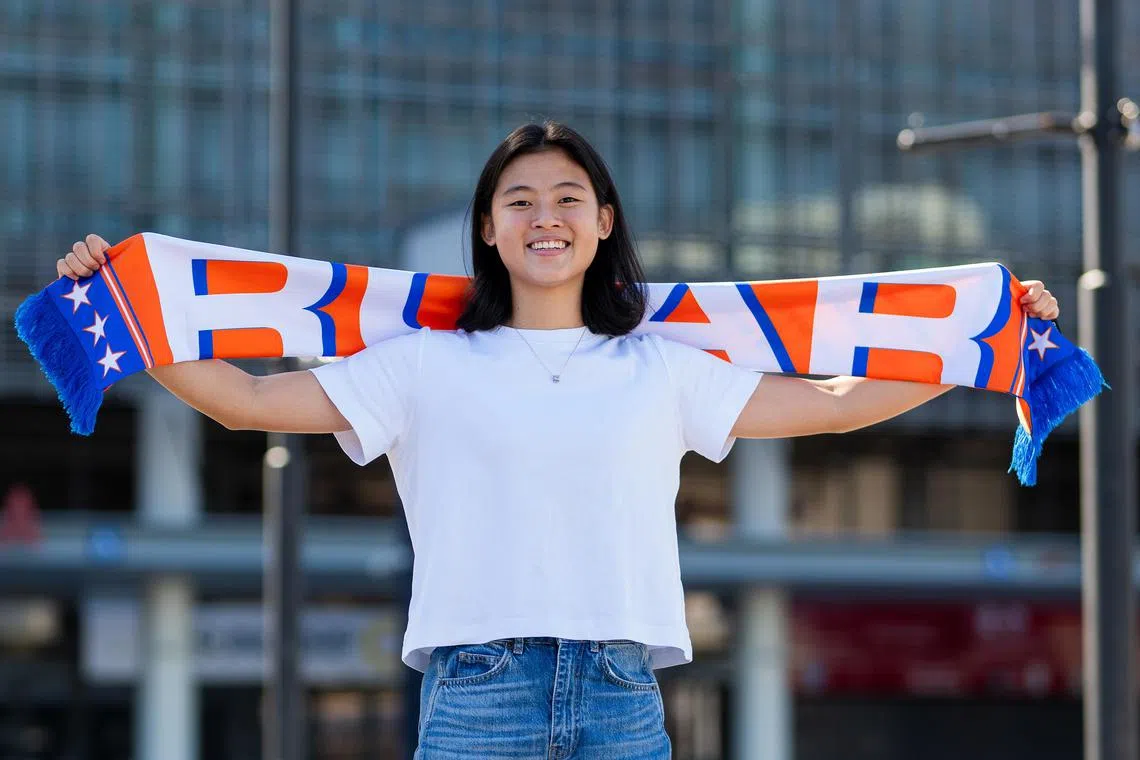dgsoc08 - Danelle Tan has signed a first professional contract with A-League Women side Brisbane Roar 

Credit: Courtesy of Brisbane Roar