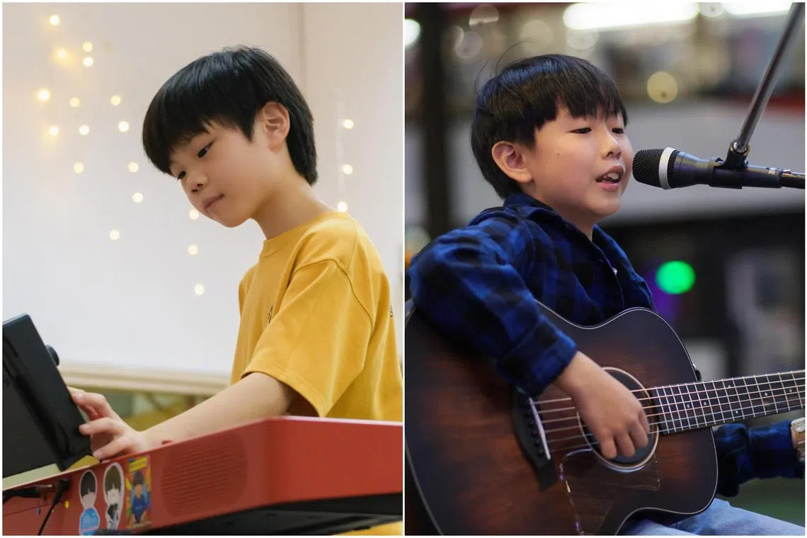 Singapore’s youngest buskers: School’s in, but show goes on for these 10-year-old boys