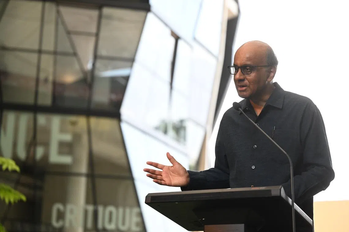 Presidential hopeful Tharman Shanmugaratnam reiterated that he favours a contest as it will give the winner a stronger mandate.