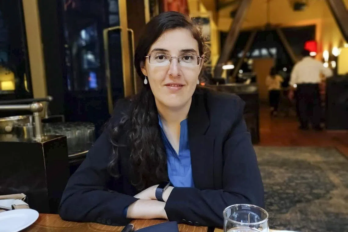 An undated photo shows Elizabeth Tsurkov, an Israeli researcher who was seized in late March in Iraq.