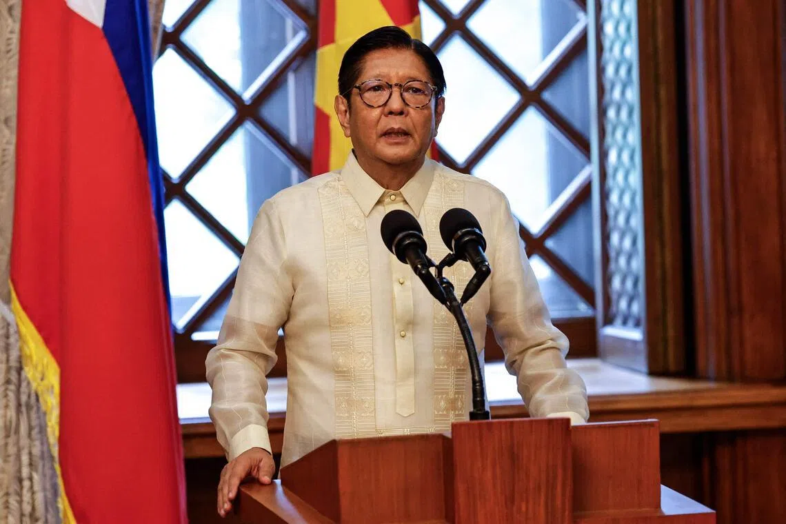 Philippines’ Marcos calls for special Congress session amid deadlock