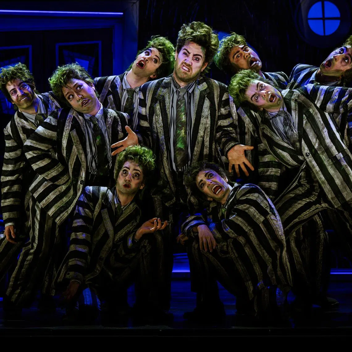 Broadway’s Beetlejuice The Musical will premiere in Singapore in 2026.