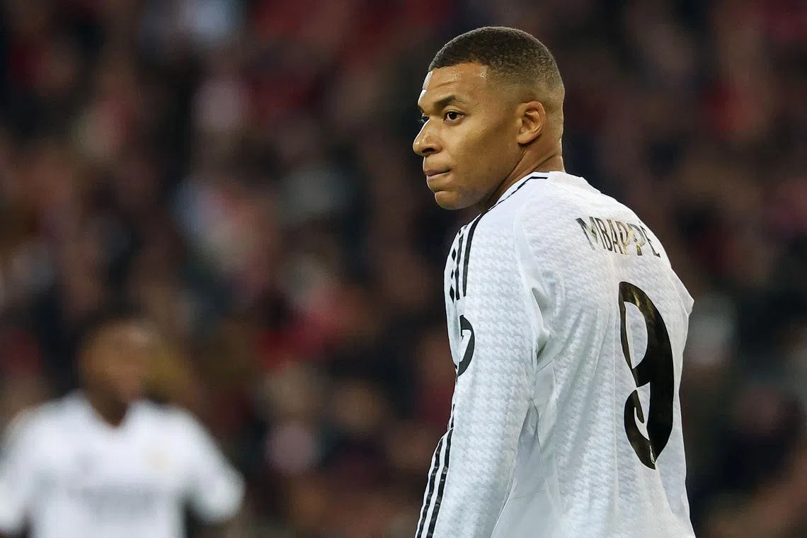 Kylian Mbappe posted a link to a French media story on the matter on X and wrote: “Fake News!!!!”