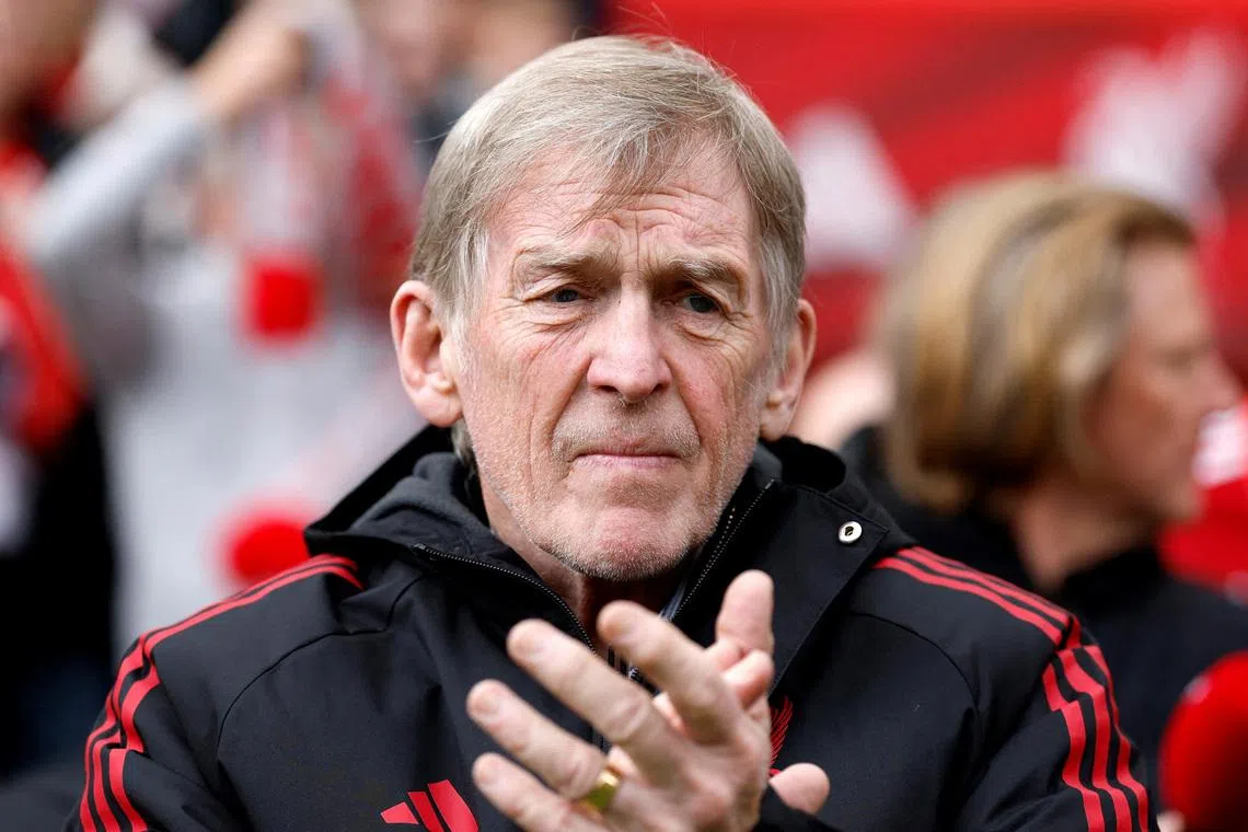 FILE PHOTO: Soccer Football - Friendly Match - Liverpool Legends v Borussia Dortmund Legends - Anfield, Liverpool, Britain - March 28, 2026 Liverpool Legends manager Kenny Dalglish before the match Action Images via Reuters/Jason Cairnduff/File Photo
