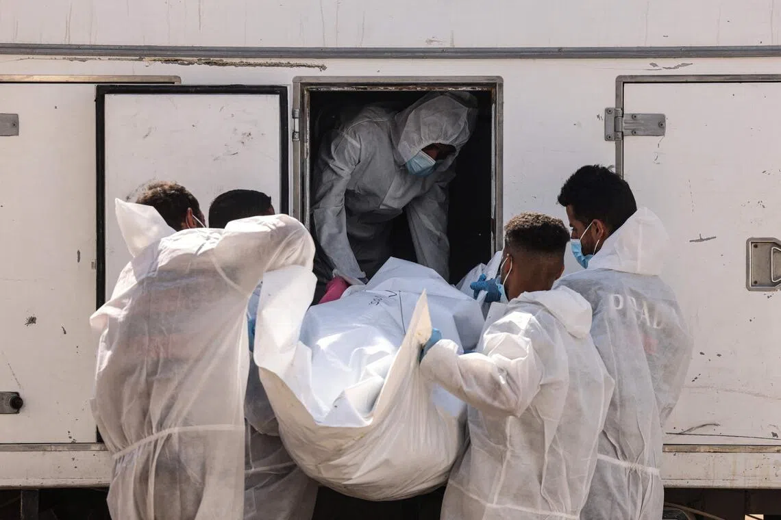 Under a ceasefire deal brokered by US President Donald Trump, Israel was to turn over the bodies of 15 Palestinians for every deceased Israeli returned. 