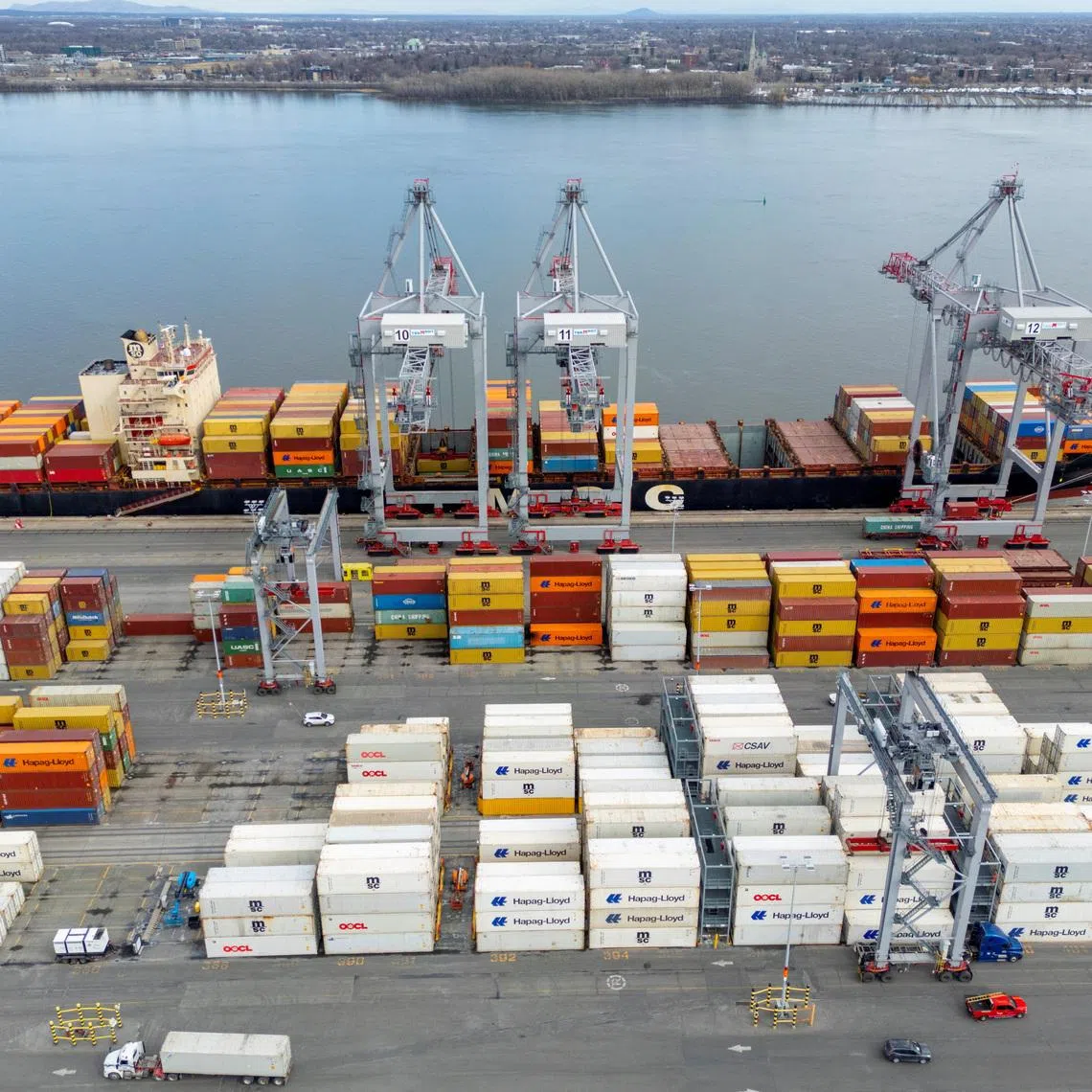The products covered by the tariffs range from wine to hockey sticks to cement, according to a White House fact sheet. 