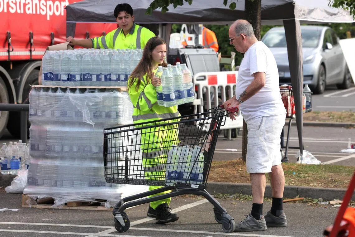 The disruption affected over 20,000 at its height, with people queueing to secure emergency water supplies on May 29.