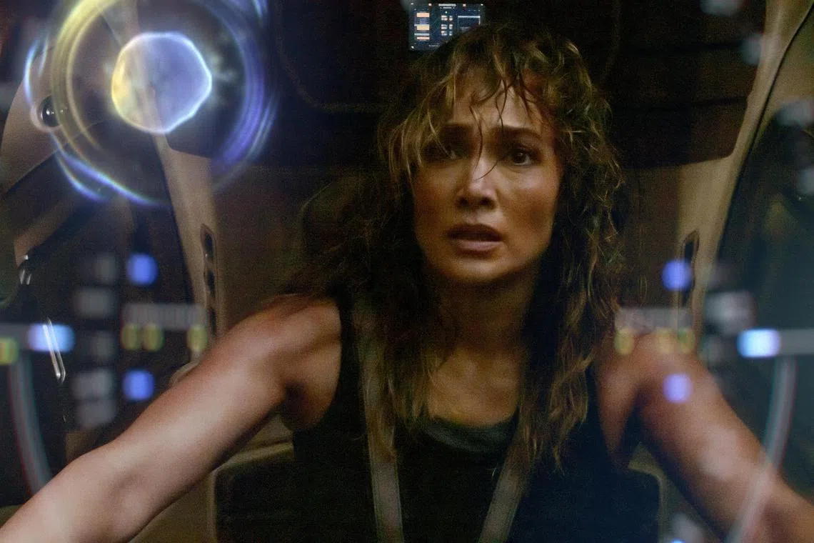  Jennifer Lopez as Atlas in Atlas


Cr. Ana Carballosa/Netflix  ©2023