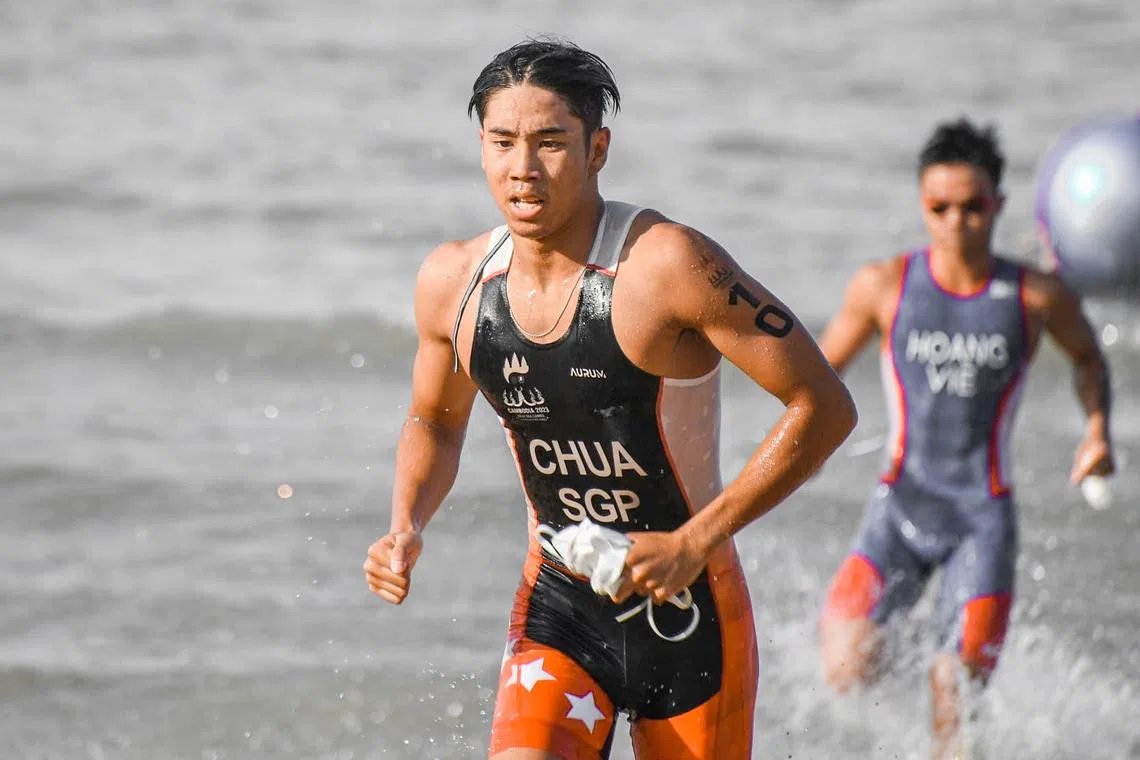Singapore triathlete Luke Chua is determined to prove naysayers wrong and show that pursuing the sport full-time is feasible.