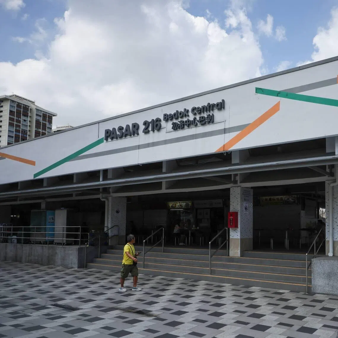 Block 216 Bedok Food Centre & Market is one of the new TB clusters discovered in Bedok Central.
