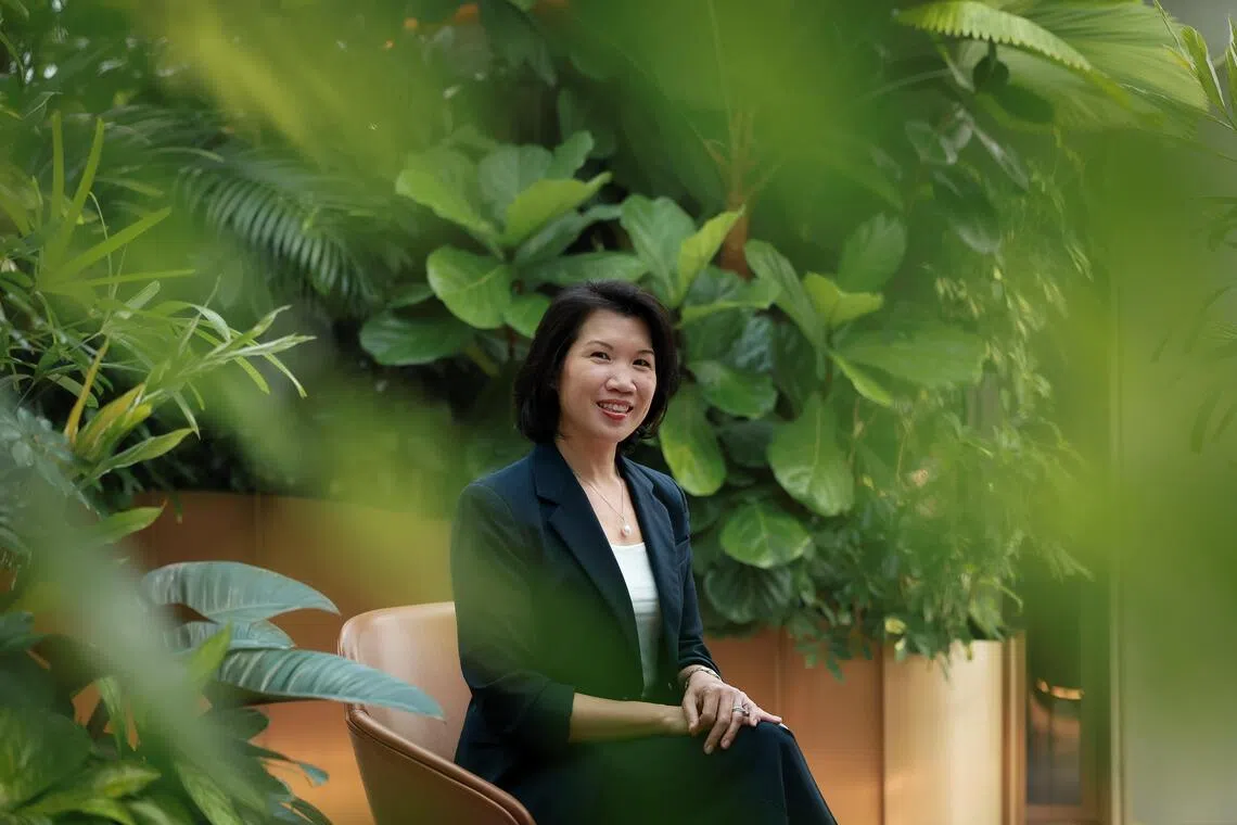 Yeo Wenxian, Head of Wealth for Asia South and CEO of Citibank Singapore, at the company’s office in Orchard on April 27.