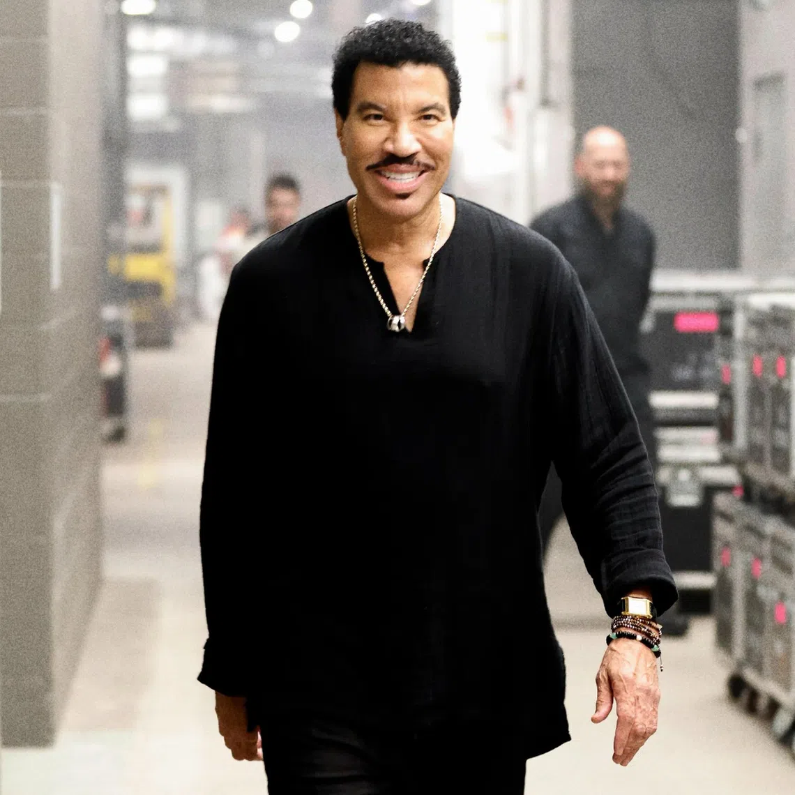 American singer Lionel Richie checked himself into a hospital after a show in St Louis in the US on Aug 29.