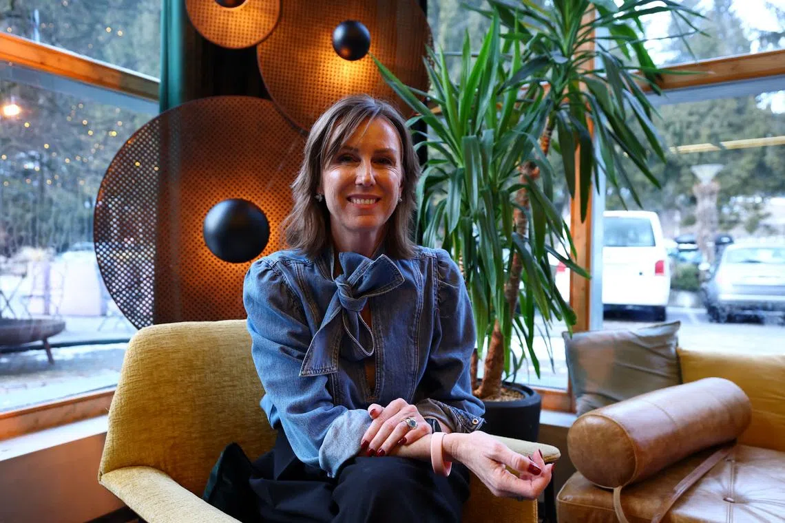 Milano Cortina 2026 Winter Olympics - Nancy Prugger, owner of Nancy's Holiday Homes and member of the local tourism board in Antholz-Anterselva, Italy - February 6, 2026 REUTERS/Matthew Childs