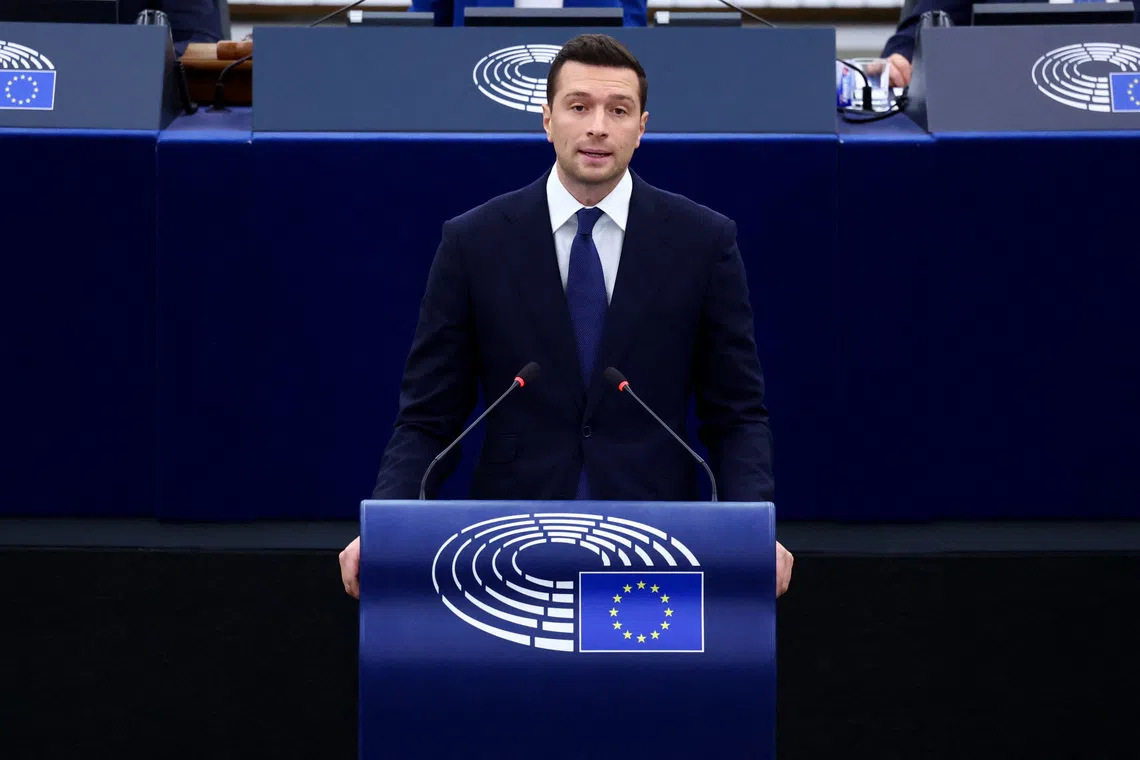 French far-right leader Bardella denies media claim he made antisemitic remarks