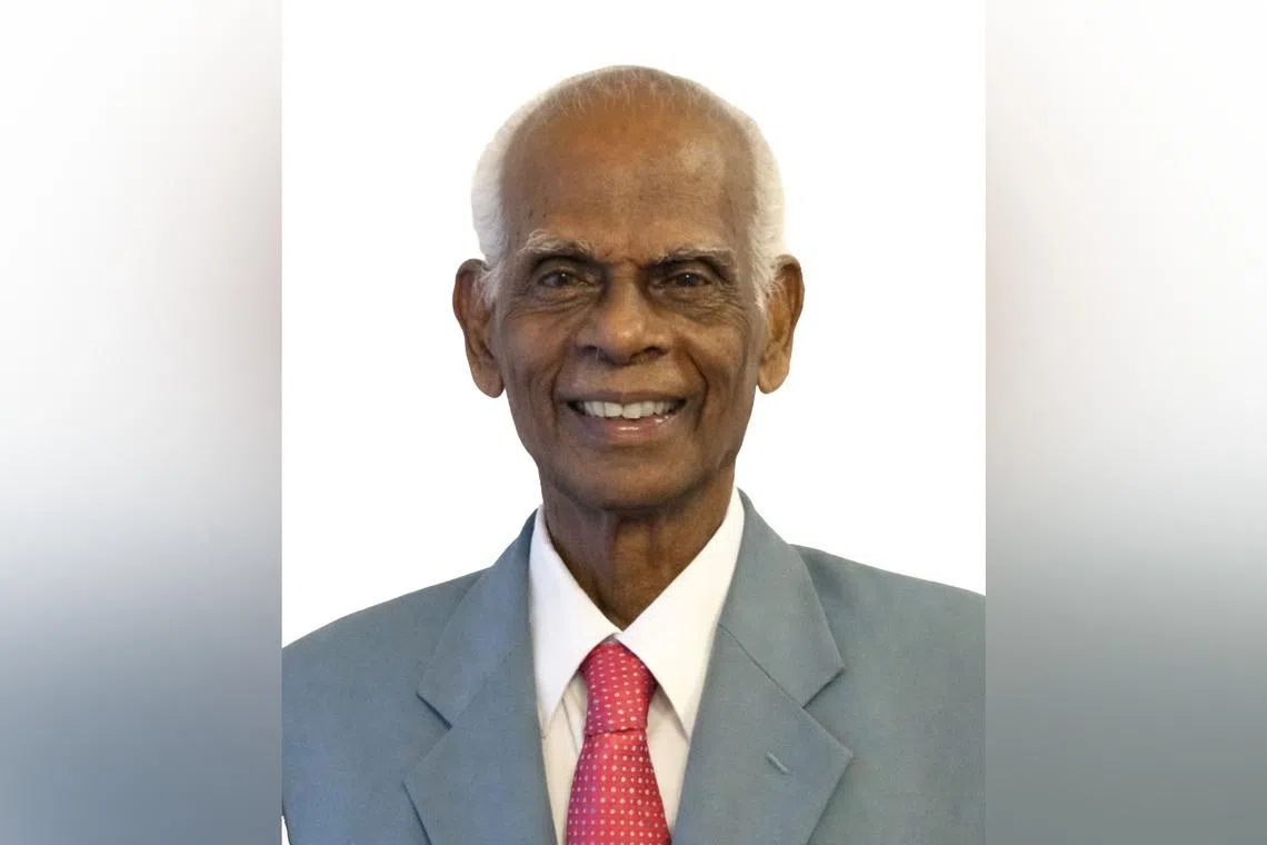 Mr Dhoraisingam Stephen Samuel died on March 14 at the age of 101.