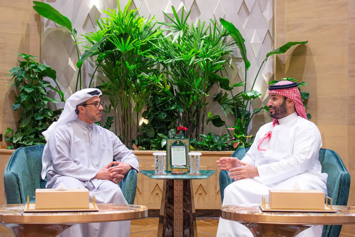 UAE vice president visits Saudi Arabia in first visit since rift