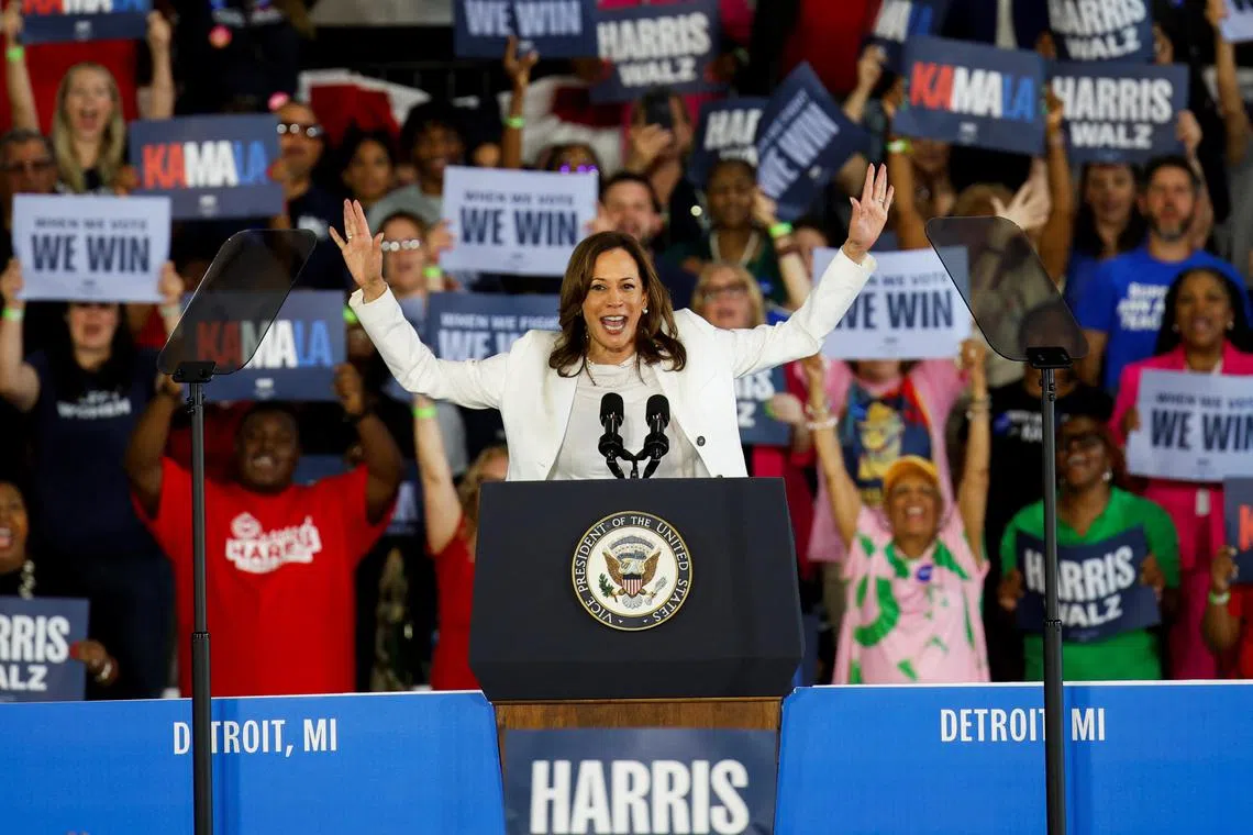 The elevation of Ms Kamala Harris has prompted Republicans to refocus on a narrower path to victory that runs through traditional battleground states like Pennsylvania and Georgia.