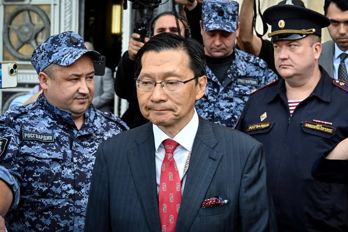 Japan envoy answers Russian summons amid Putin isle visit spat