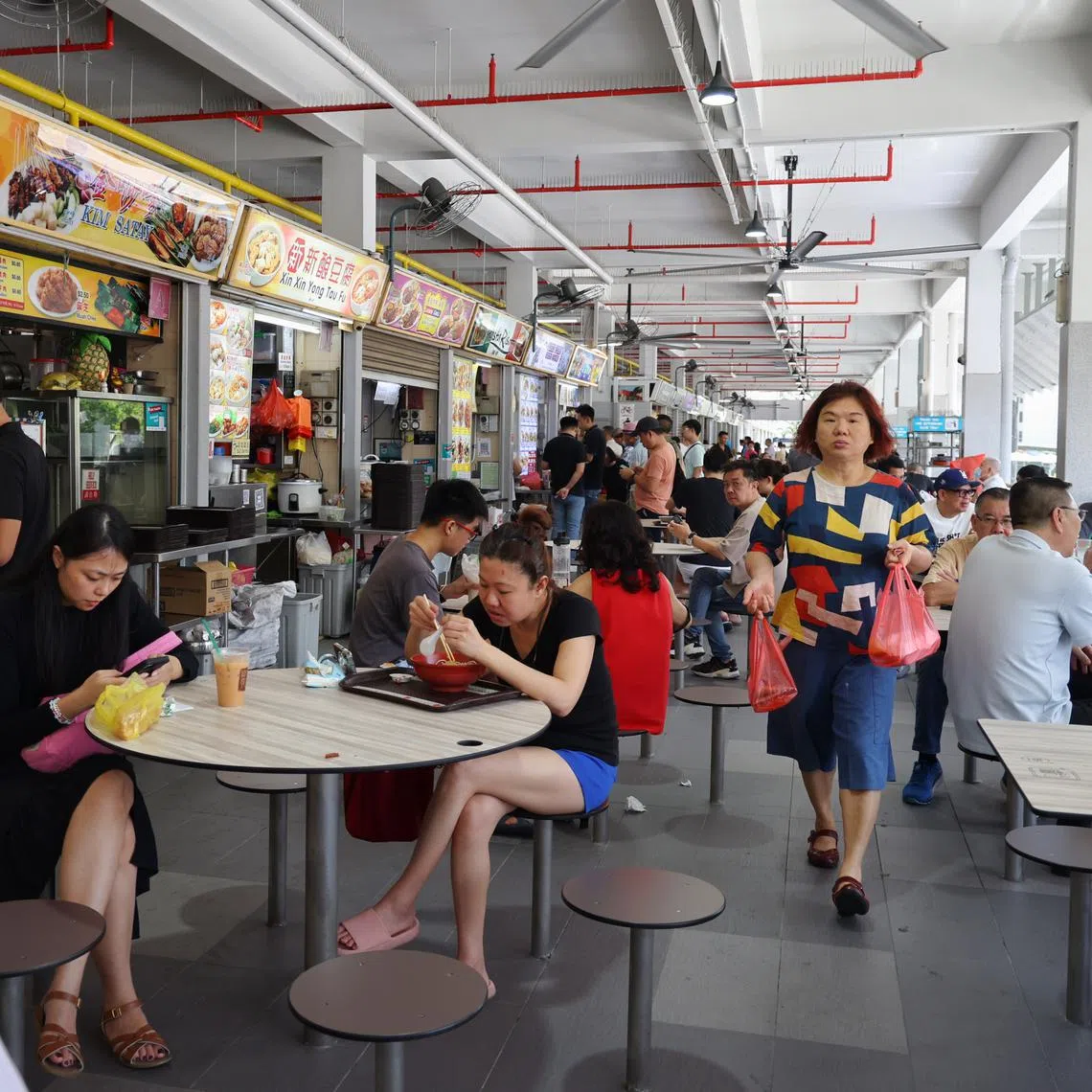 According to an NEA survey in 2023, the cost of food ingredients accounted for nearly 60 per cent of operating costs.