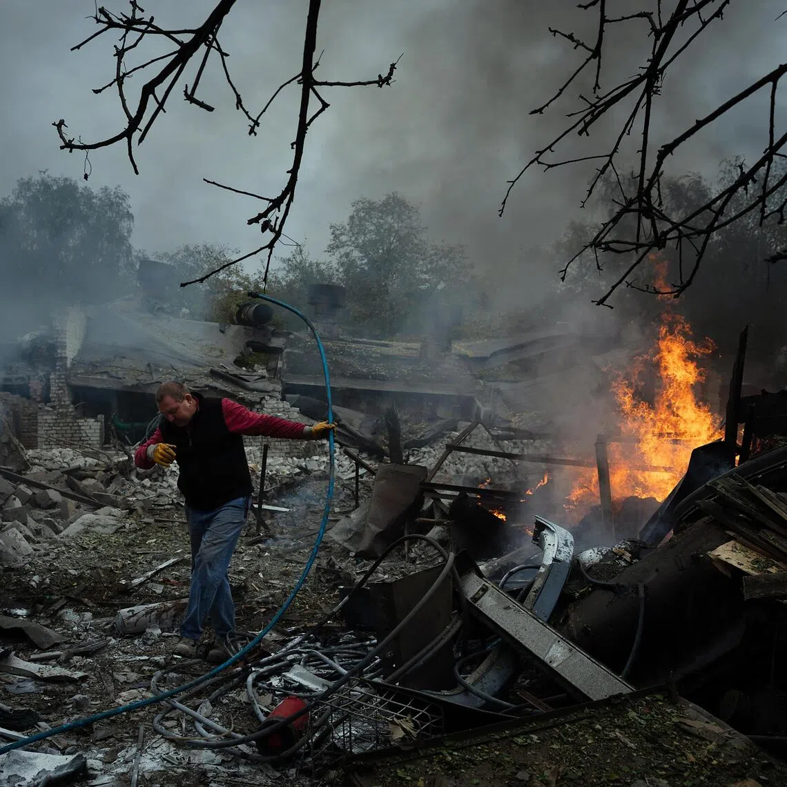 Ukraine is estimated to need between €130 billion and €140 billion (S$196 billion to S$211 billion) to finance its defences and war-shattered economy over the next 18 months.