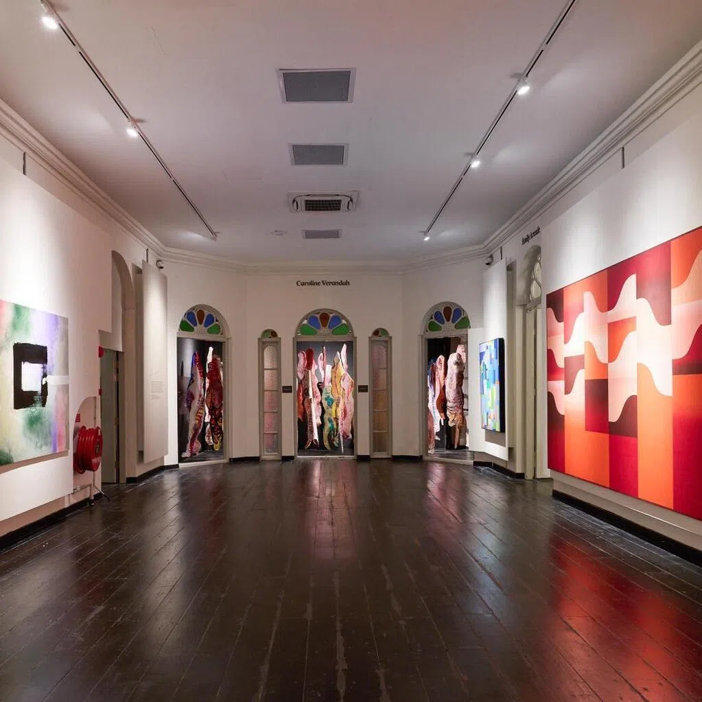 Shadows, Signals, And The Line brings abstract artists across generations together. 