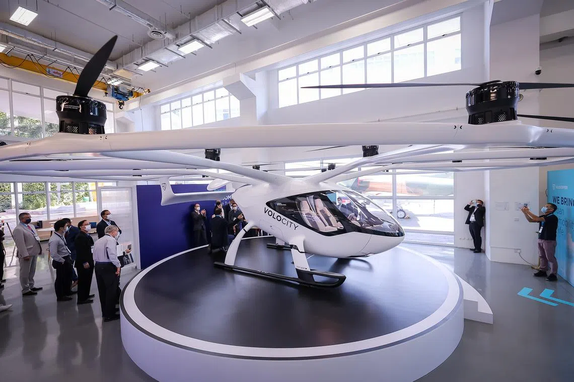 Volocopter said it would reconsider its Singapore launch schedule once local funding partners have been found.