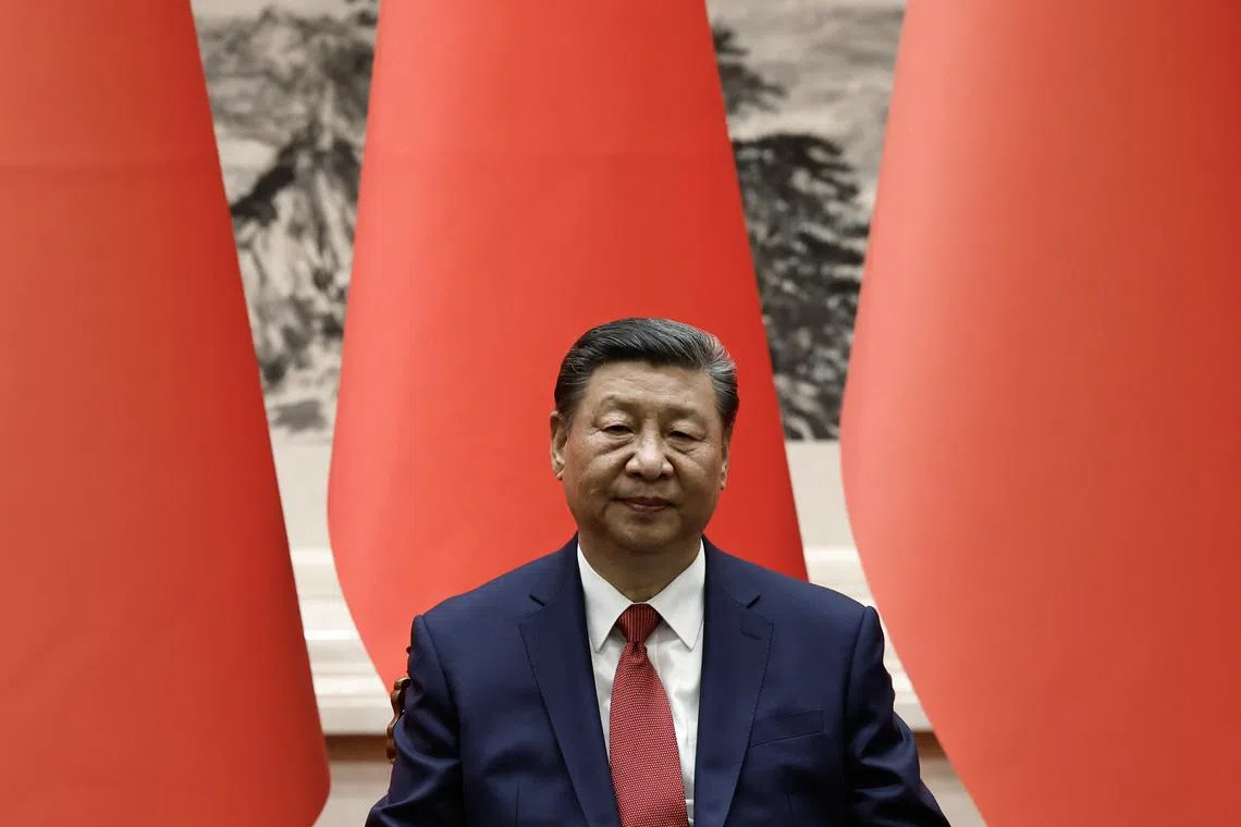 Mr Xi Jinping emphasised the need for easing some of the social burdens that weigh on households, such as medical expenses and child care.