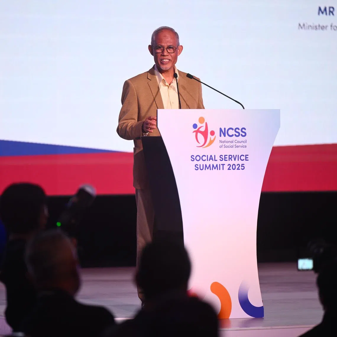 ST20250702_202518000462 Azmi Athni smfund02//

Mr Masagos Zulkifli, Minister for Social and Family Development, speaking at at the Social Service Summit 2025 on July 2, 2025. 

ST PHOTO: AZMI ATHNI