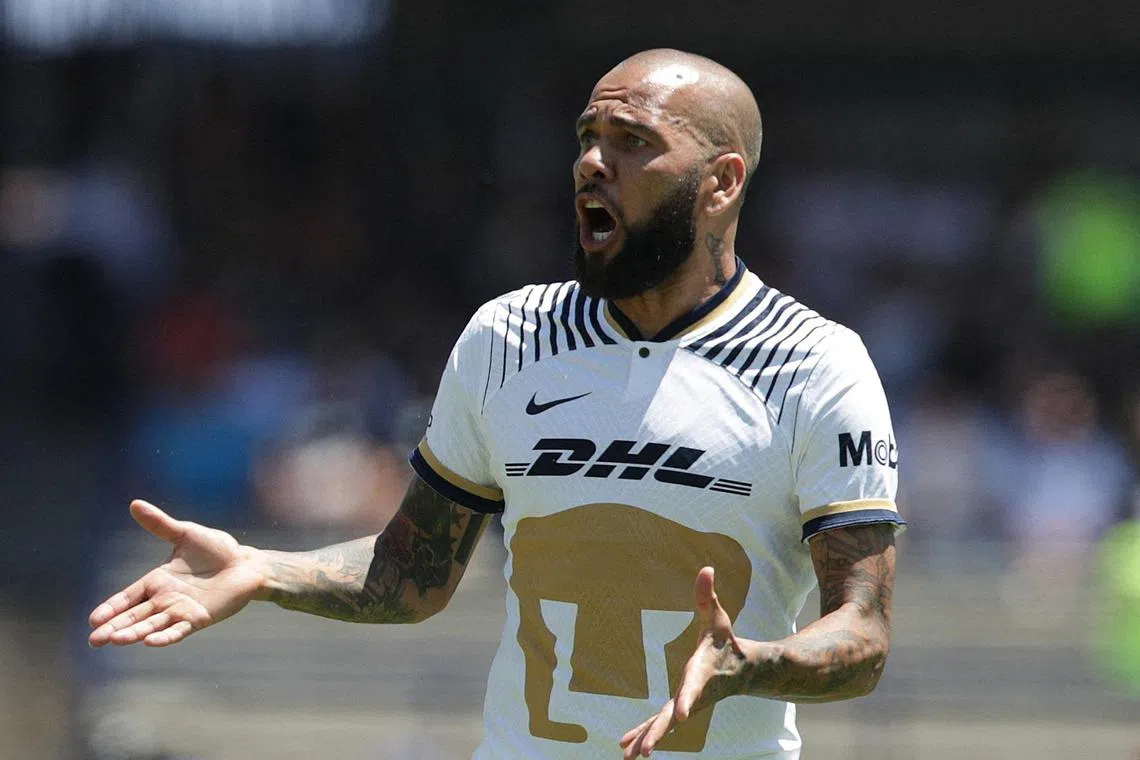 Dani Alves has been sacked by Mexican club Pumas Unam following his arrest for allegedly raping a woman.