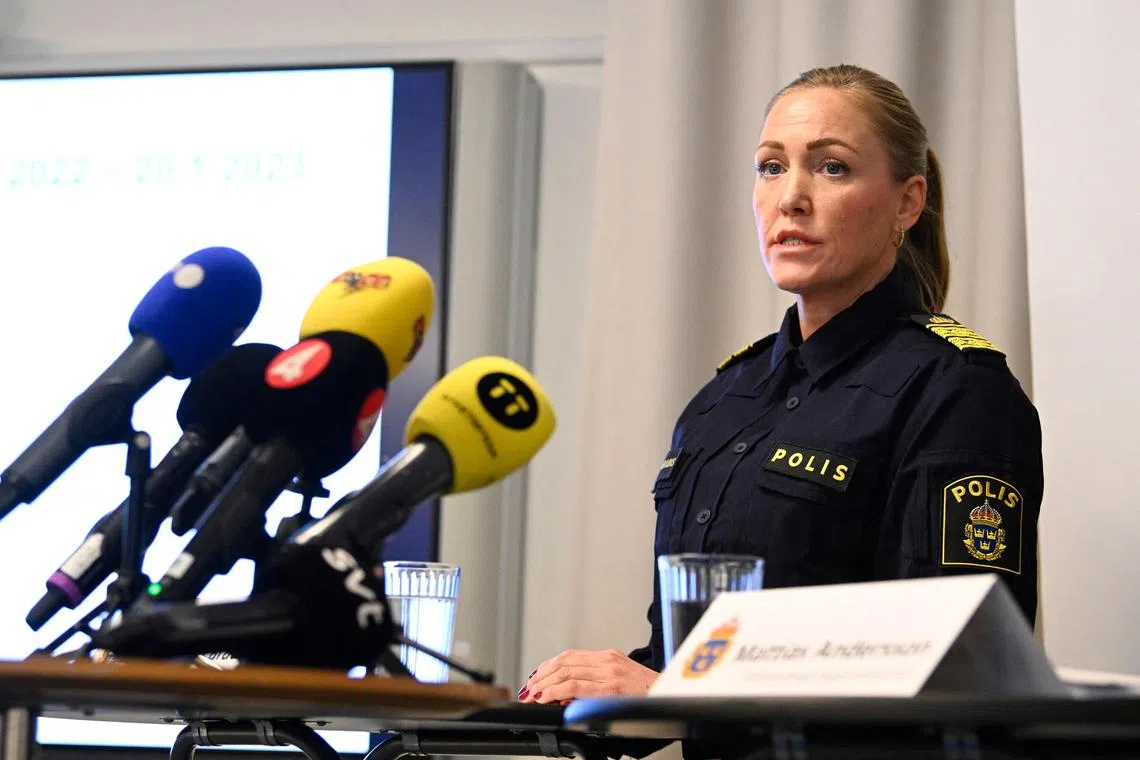 Police chief of command Hanna Paradis said half of the suspects in gang crimes were now under the age of 18.