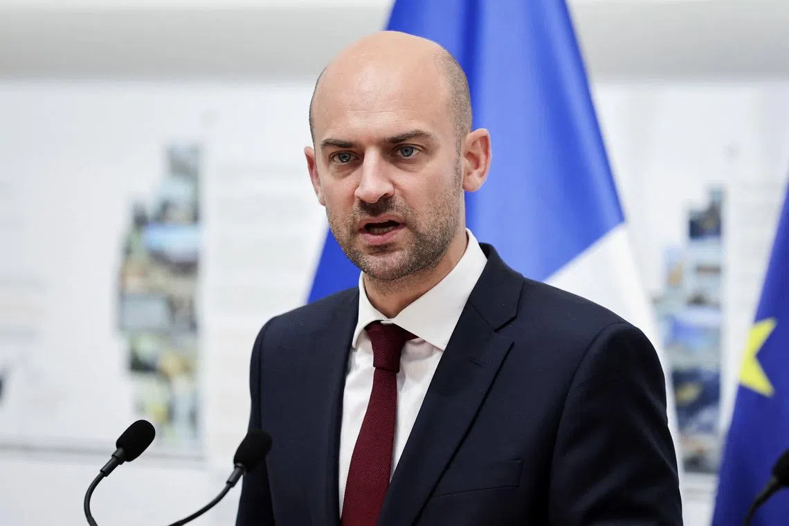 French Foreign Minister Jean-Noel Barrot said that France demands the unconditional and immediate release of its citizens in Iran.