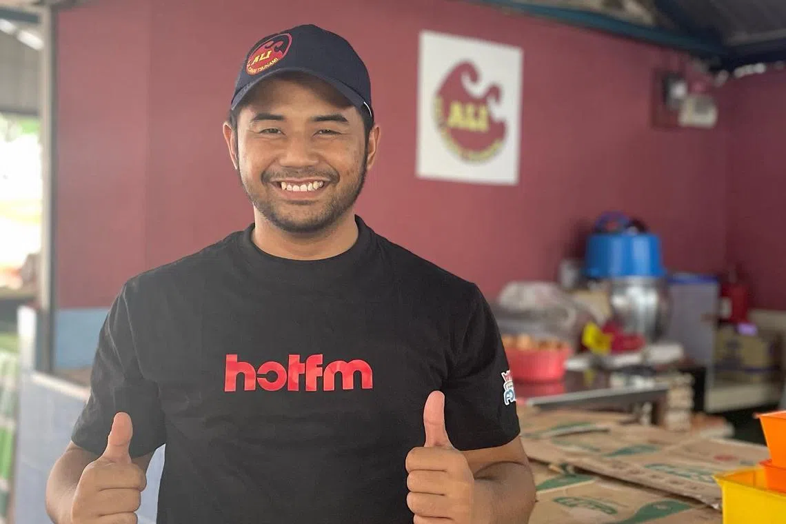 Mr Amirul Hakim Ali is the manager of Ali Roti Canai Tsunami in Kuala Lumpur, Malaysia. 