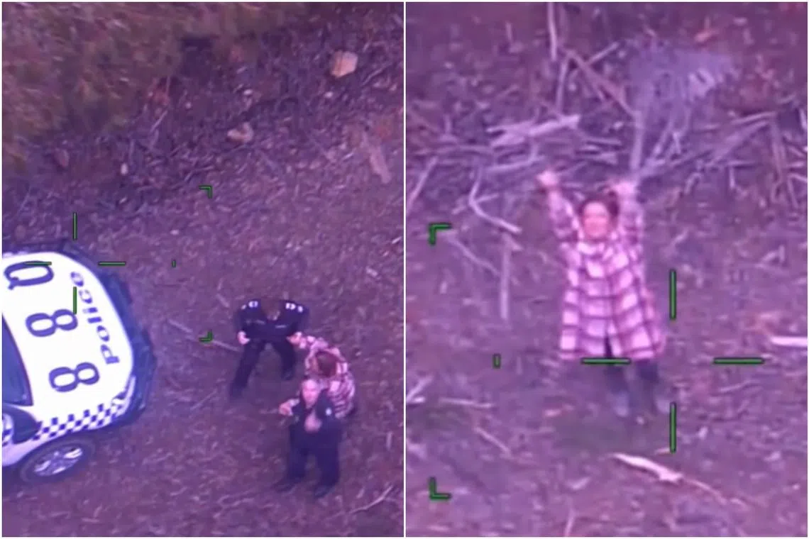 Ms Lillian Ip survived on some candy and a bottle of wine she was planning on giving away, after she ended up stranded in the Australian outback.