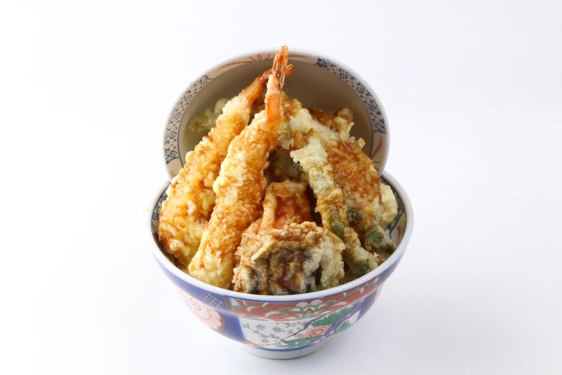 The company runs 10 outlets in Singapore such as tempura rice bowl restaurant Tendon Kohaku.