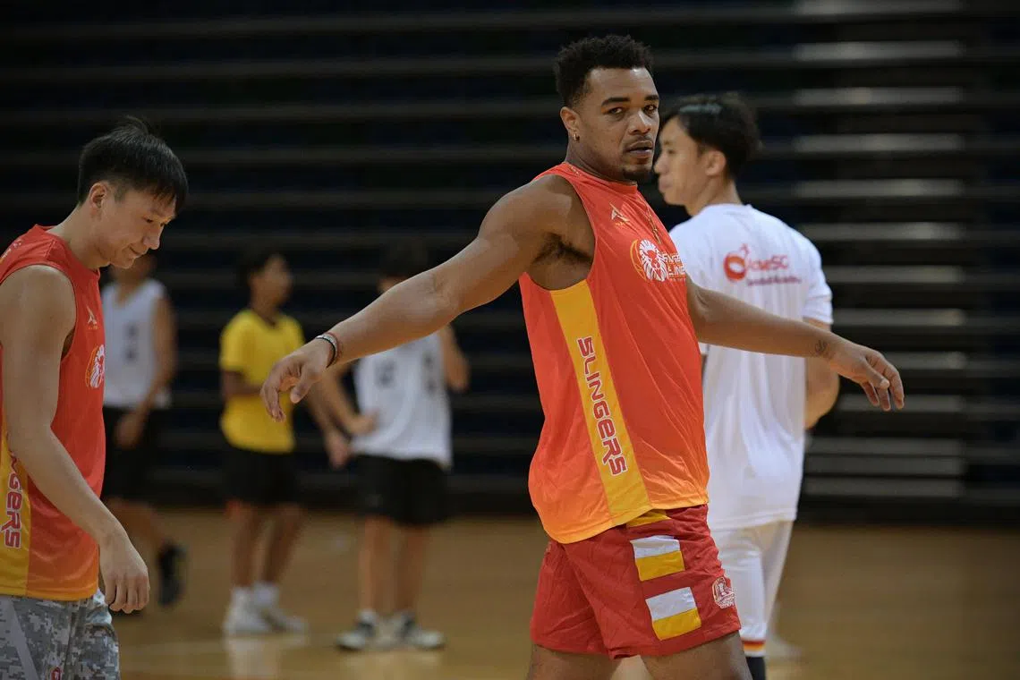 Xavier Alexander is returning for his sixth season with the Singapore Slingers.